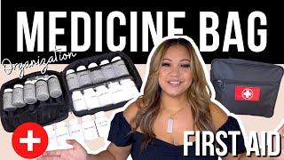 MEDICINE FIRST AID KIT | MEDICATION BAG AND ORGANIZATION | LIST WITH LINKS