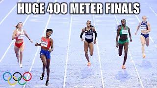 Women's 400 Meter Finals Were INCREDIBLE! || NEW OLYMPIC RECORD - 2024 Paris Olympics