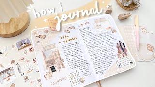  how i journal // supplies, what to write, tip for beginners (+GIVEAWAY!)