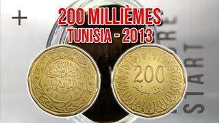 Tunisian Coin - 200 Millièmes year 2013 - coin collection