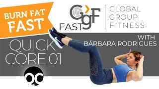 QUICK CORE 01-10 Minute Ab workout - GGF - Burn Fat FAst