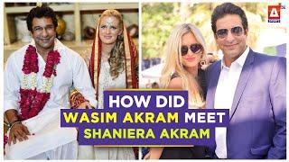 How did #WasimAkram meet #ShanieraAkram? Watch as the legendary pacer shares his amusing love story.