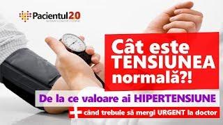 Tensiunea Normală. Noile Valori Recomandate de Medici