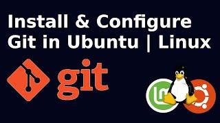 How to install Git and configure with GitHub in Ubuntu 20.04 LTS | Linux | Git | GitHub