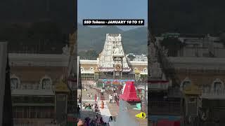 2025 JANUARY 10 TO 19 VAIKUNTA EKADASI DWARA DARSHAN TICKETS BOOKING DATE #vaikuntaekadasi