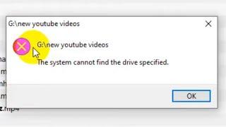 The system cannot find the drive specified (Voidtools Everything)