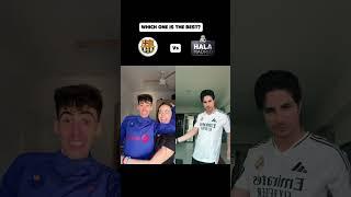 VISCA BARÇA Vs HALA MADRID #shorts #dance #music  #halamadrid #viscabarça #laliga