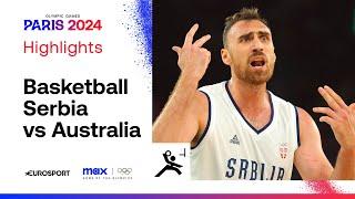 LAST GASP WIN FOR SERBIA IN BASKETBALL ‍ | #Paris2024 Highlights | #Olympics