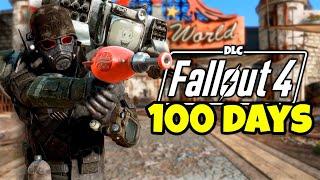 I SPENT 100 Days in Fallout 4 Completing All DLC's As An NCR Veteran (Fallout 4 DLC Movie)