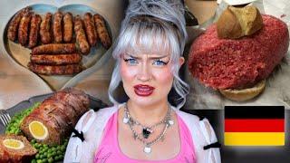 I only ate GERMAN food for 7 days straight (it was wild)