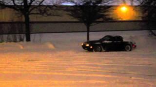 Miata Snow Sliding