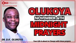 6TH NOVEMBER - PRAYERS TO DESTROY EVIL CHARMS - OLUKOYA MIDNIGHT PRAYERS #mfm #olukoya