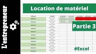 #3 Location de matériel : Mise en forme conditionnelle