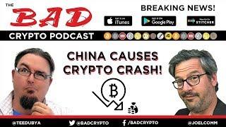 Breaking News! China Causes Crypto Crash!