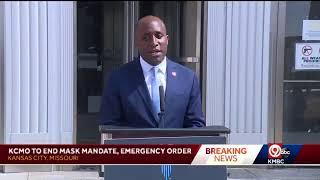 LIVE: Kansas City Mayor Quinton Lucas is discussing the city’s decision to end its COVID-19 eme...