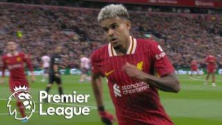 Luis Diaz powers Liverpool 1-0 ahead of Brentford | Premier League | NBC Sports