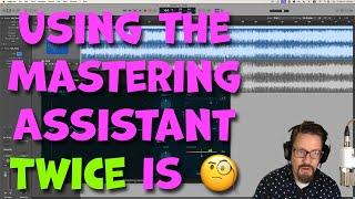 Is Double Mastering with the Mastering Assistant Surprising? | Logic Pro 10.8.1