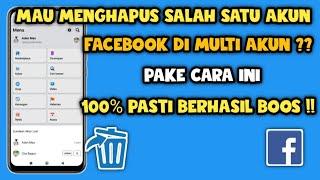 Cara menghapus Beralih profil di facebook | Cara hapus beralih akun fb