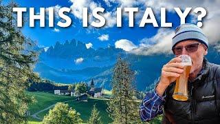 Is this REALLY Italy? A Road Trip into the South Tyrol Dolomites