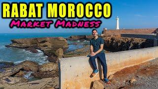 Morocco Street Food Tour: Exploring Rabat's Medina & Souk 4K