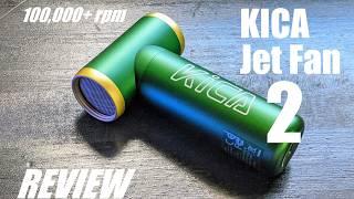 REVIEW: KiCA JetFan 2 - Ultra Powerful Mini Handheld Fan & Vacuum! 100,000+ RPM | Metal Design