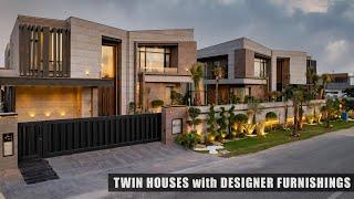 Luxury Living at Its Finest: Twin Houses with Designer Furnishings Phase 8 DHA, Lahore - Pakistan