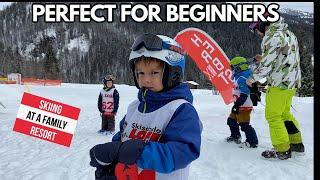 Where to SKI in AUSTRIA for beginners  Post Family Resort, Austrian Alps