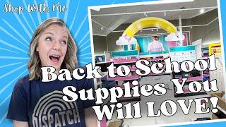 Back to School Supplies You Will LOVE! || Shop With Me