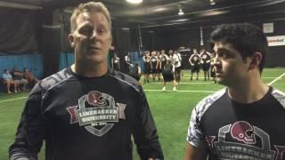 Linebacker University / Linebacker Camps Comments with Matthew Padilla, Adrian MI