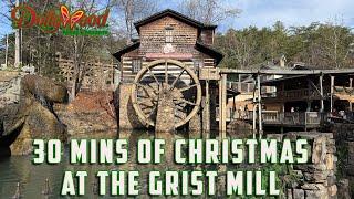 Peaceful Christmas moments at Dollywood | Relax at the Grist Mill