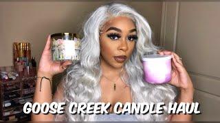 AFFORDABLE CANDLES | GOOSE CREEK CANDLE HAUL | Lindsay Erin