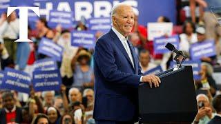 Biden delivers defiant speech at Detroit rally