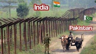 Indian Pakistan Zero Line || Pakistan Last Border Village