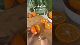 Orange Soda| Ginger Bug soda | Home-made Probiotic drinks #shorts #gingerbug #soda #veganvidsy