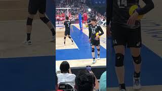 VNL2024 Manila Japan vs USA warm up