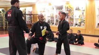 Karate instructor to student: It's OK to cry