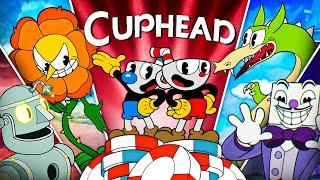 Two Idiots Try To Beat Cuphead For The First Time | Full Movie