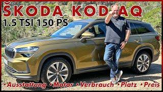 Skoda Kodiaq 2024 im Test - Moderner Besser Größer! Aber auch gut? Probefahrt Test Review Deutsch