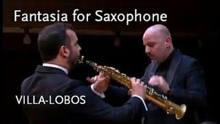 Fantasia for Saxophone • Villa-Lobos • Nicolas Arsenijevic