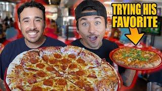 We Tried My Brother’s Top Favorite Pizza Spot in a brewery in San Diego!