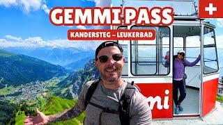 Gemmi Pass - Hiking from Kandersteg to Leukerbad | Switzerland travel vlog