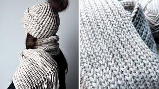  Stylish & Versatile Crochet Scarf | Crochet Rib Stitches 1x1