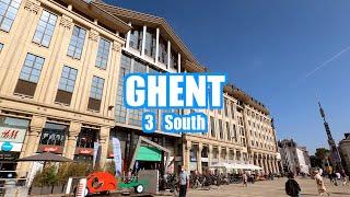 Ghent/Gent Belgium (South/Zuid)   4K Walking Tour