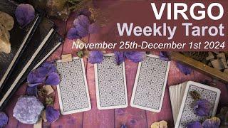 VIRGO WEEKLY TAROT READING "A NEW MESSAGE FROM A FRIEND" November 25th to December 1st 2024 #tarot