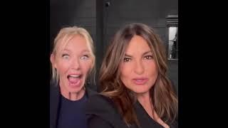 Mariska Hargitay and Kelli Giddish surprise