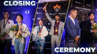 The Grand Closing Ceremony | FIDE Candidates 2024