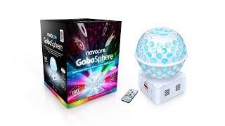 Novopro GoboSphere  - LED sphere - create beams of light plus moving gobos HD