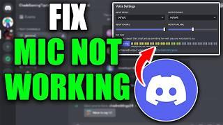 How To Fix Mic Not Working On Discord - Easy Guide