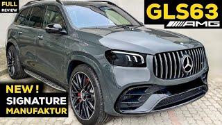 2025 Mercedes-AMG GLS 63 Review: Manufaktur Luxury Meets BRUTAL V8 Power! Sound, Interior Exterior