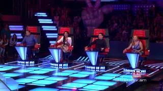 David Rodriguez, La Camisa Negra by Juanes -- The Voice of Armenia – The Blind Auditions – Season 3